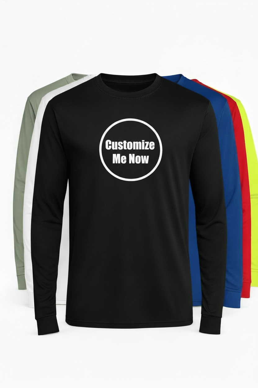 Loose fit Polyester Long - sleeves - ALL BRANDING