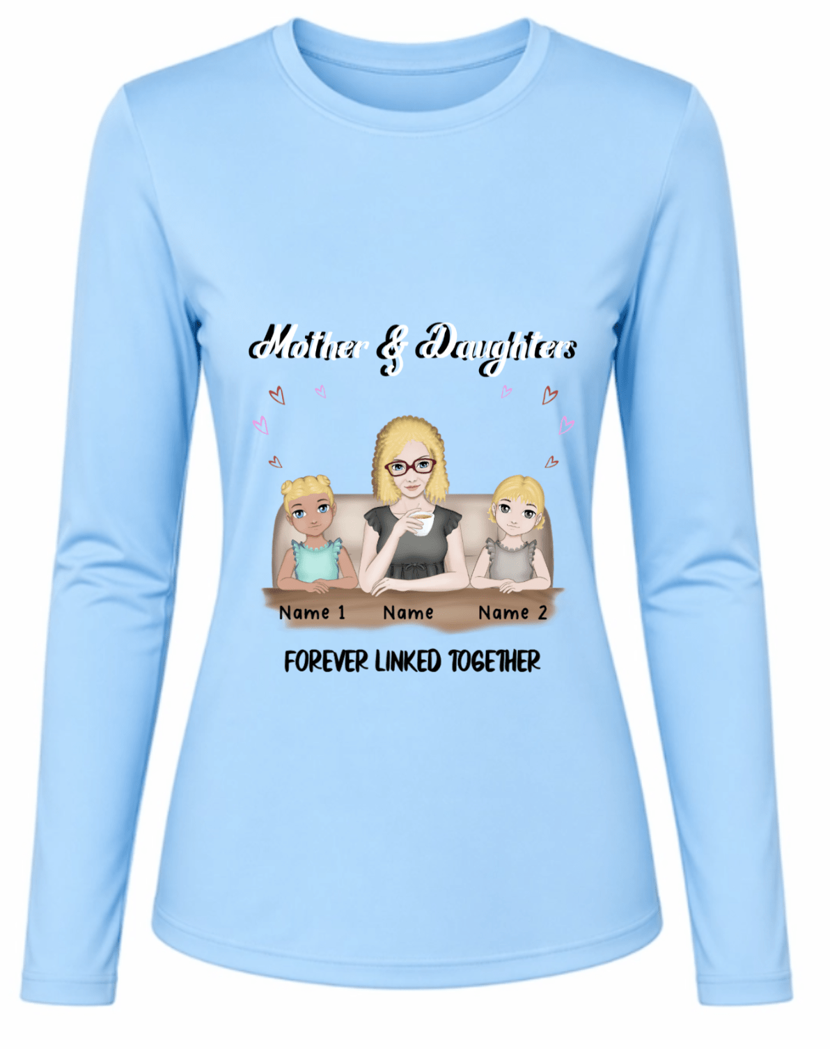 Mom's perfect Long Sleeve - ALL BRANDING