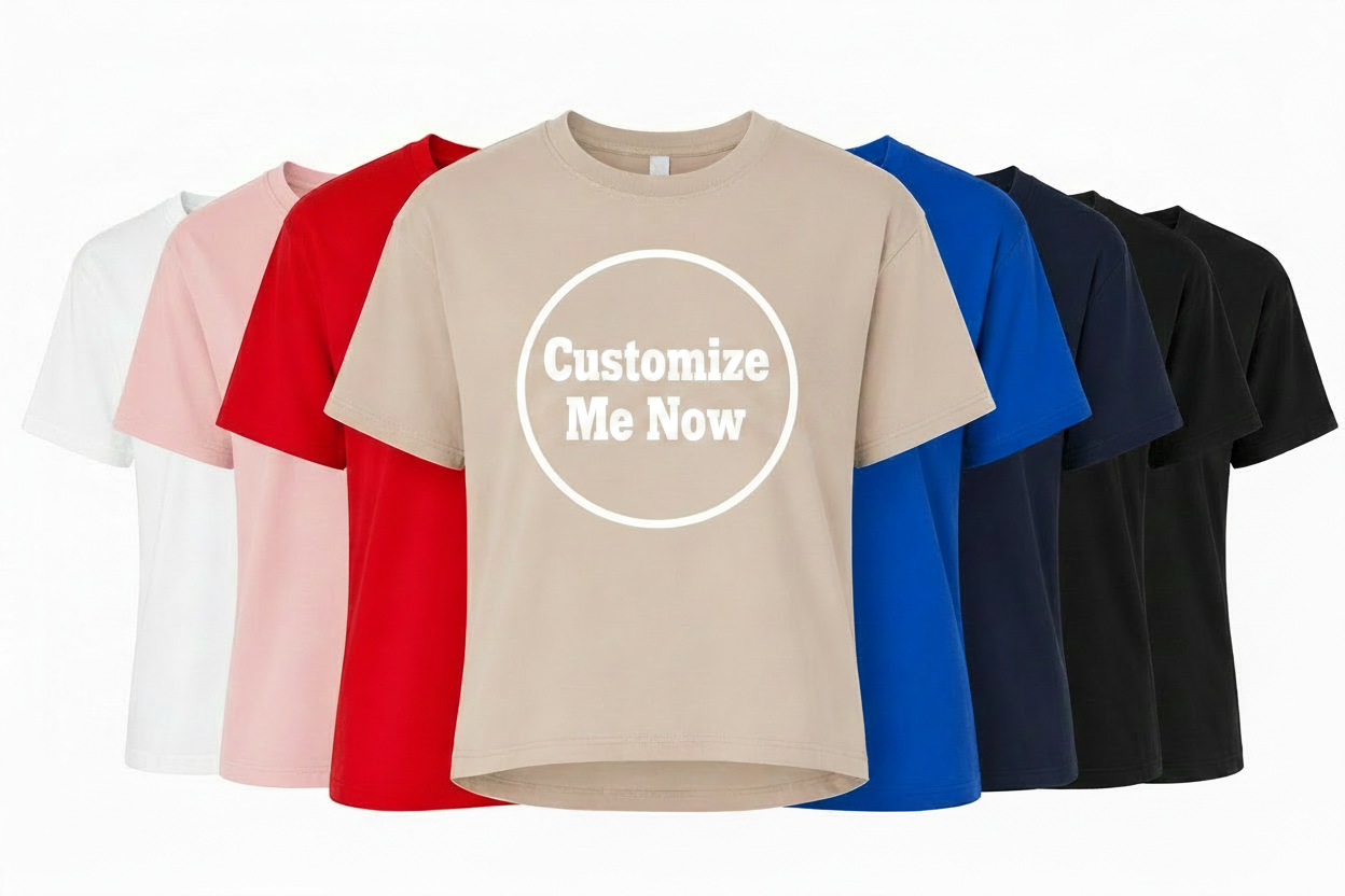 Women's Cropped T-Shirt - ALL BRANDING